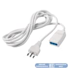 ELETTROCANALI - ETNECK22213 PROLUNGA NERA 3MT SPINA16A PRESA10/16A