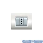 ELETTROCANALI - ETNECL3084WH PLACCA NEWPRESTIGE 4 MODULI BIANCO