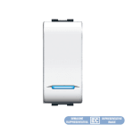 ELETTROCANALI - ETNECL4015WH INTERRUTTORE BIP.ILLUM.MYLIFE 16AX BI.