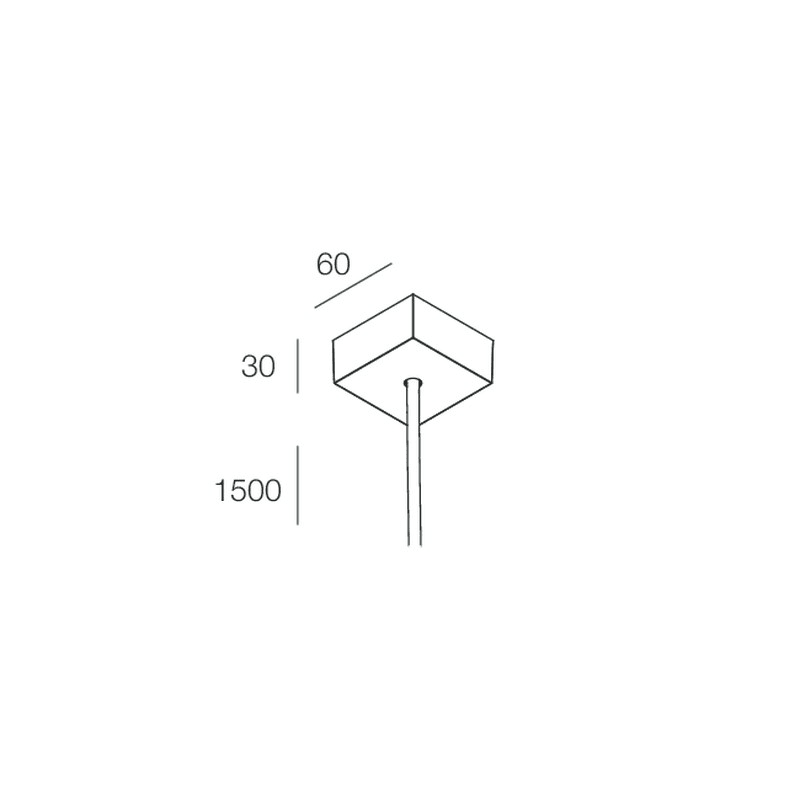 NOVALUX SRL - NOX109004.02 ROSONE 2X1 QDR 1500 ALIM REMOTA NE
