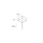 NOVALUX SRL - NOX109004.02 ROSONE 2X1 QDR 1500 ALIM REMOTA NE
