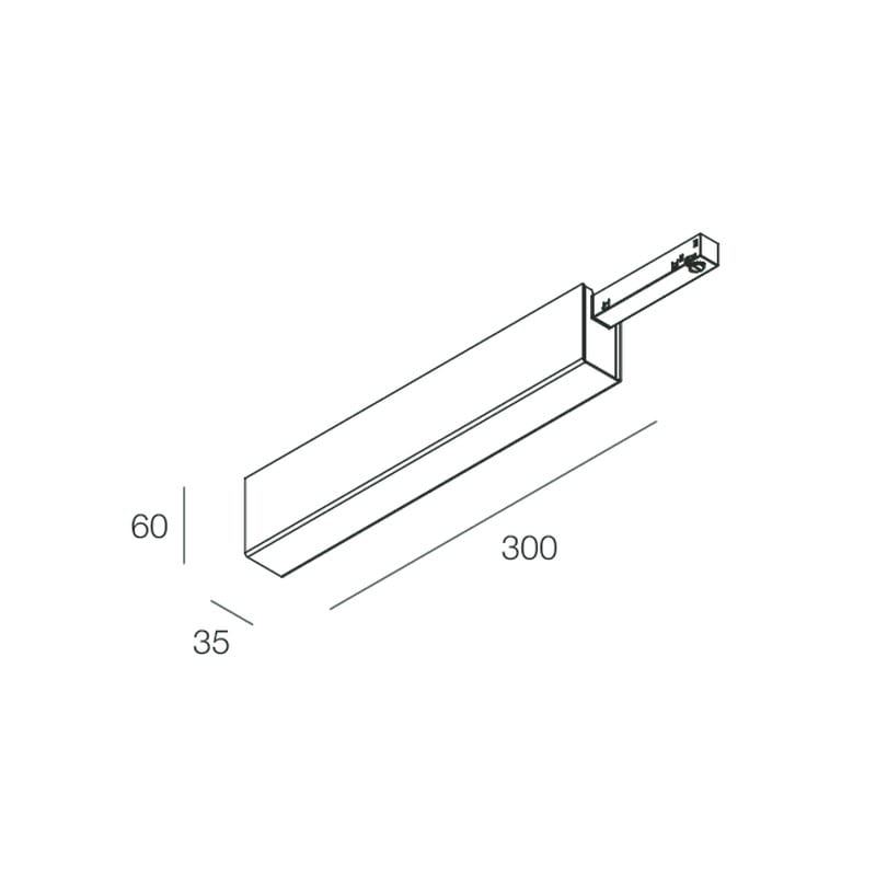 NOVALUX SRL - NOX110932.01 FORTY8: ROSONE PLAF.INIZIO 96W-48V BI