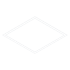 NOVALUX SRL - NOX104703.01 FRAME: TL 600X600 35W 3K C/AL
