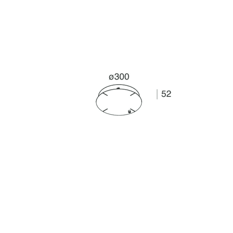 NOVALUX SRL - NOX107128.01 HALOS-B: ROSONE ALIM. DALI/PUSH BI