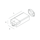 NOVALUX SRL - NOX105924.99 CONTROLLER DIMM.24-48V PUSH-DALI
