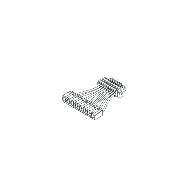 NOVALUX SRL - NOX107226.99 LI-NEAR: CONNETTORE 8 POLI CON MORSETTI