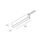 NOVALUX SPA - NOX108414.02 T-48 MINI: ROSONE PLAF.INIZIO 96W NER
