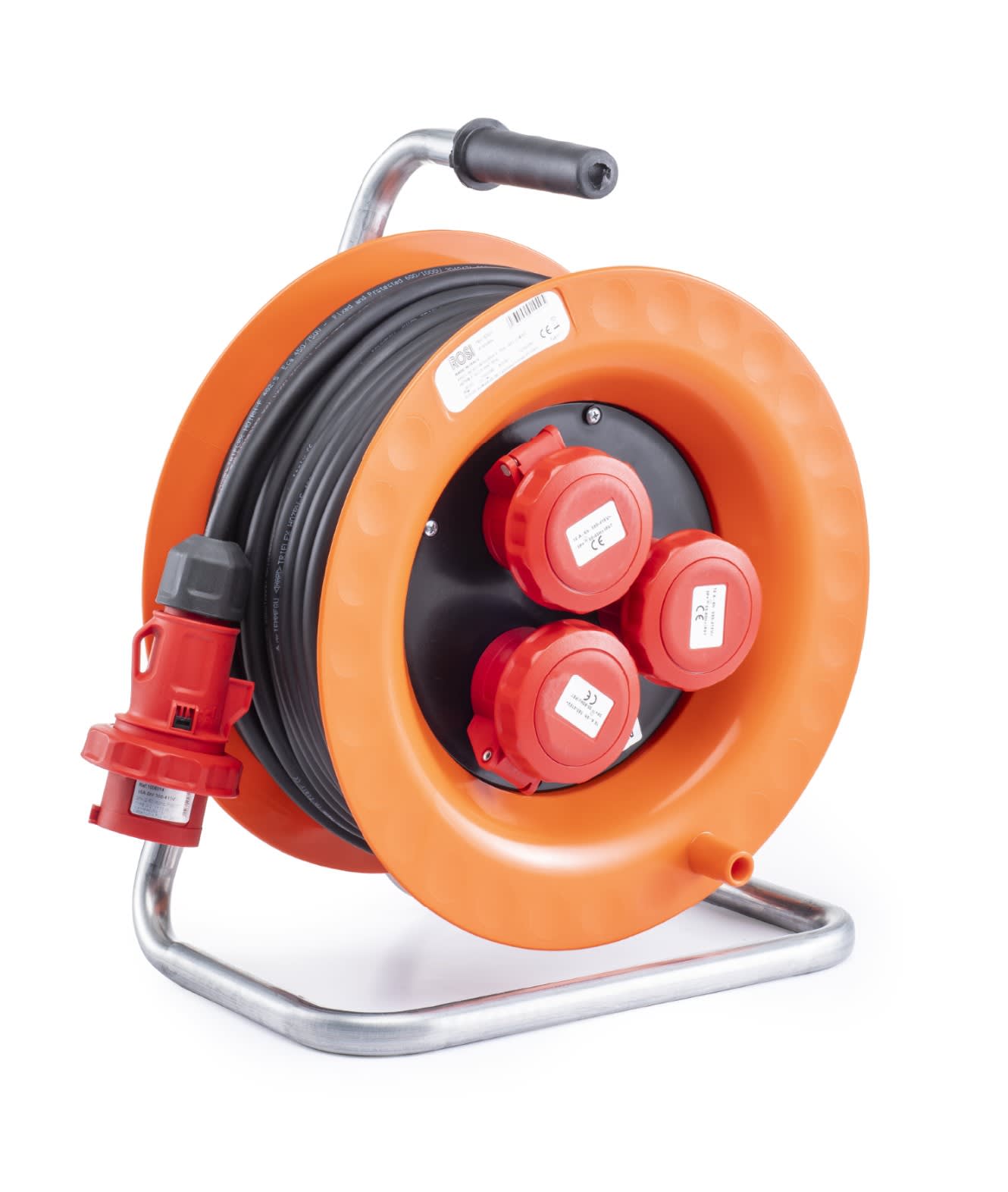 ROSI MATERIALE ELETT - RCO4007 AVV. 30MT 4X2,5 3 PR16A 4P 380V IP67+DIS