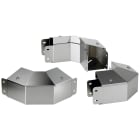 NVENT HOFFMAN - HOFCTS44EFCO90SS Gomito a 90 gradi CT con profilo sup. incl. all'esterno con ling., 4,00x4,00, spazzolato, SS304
