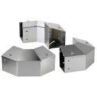 NVENT HOFFMAN - HOFCTS44EFCONT90SS Gomito a 90 gradi CT con profilo sup. incl. all'esterno no ling., 4,00x4,00, spazzolato, SS304