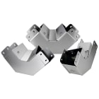 NVENT HOFFMAN - HOFCTS44EIC90SS Gomito a 90 gradi Clean Tray con profilo interno incl. 4,00x4,00, spazzolato, SS304