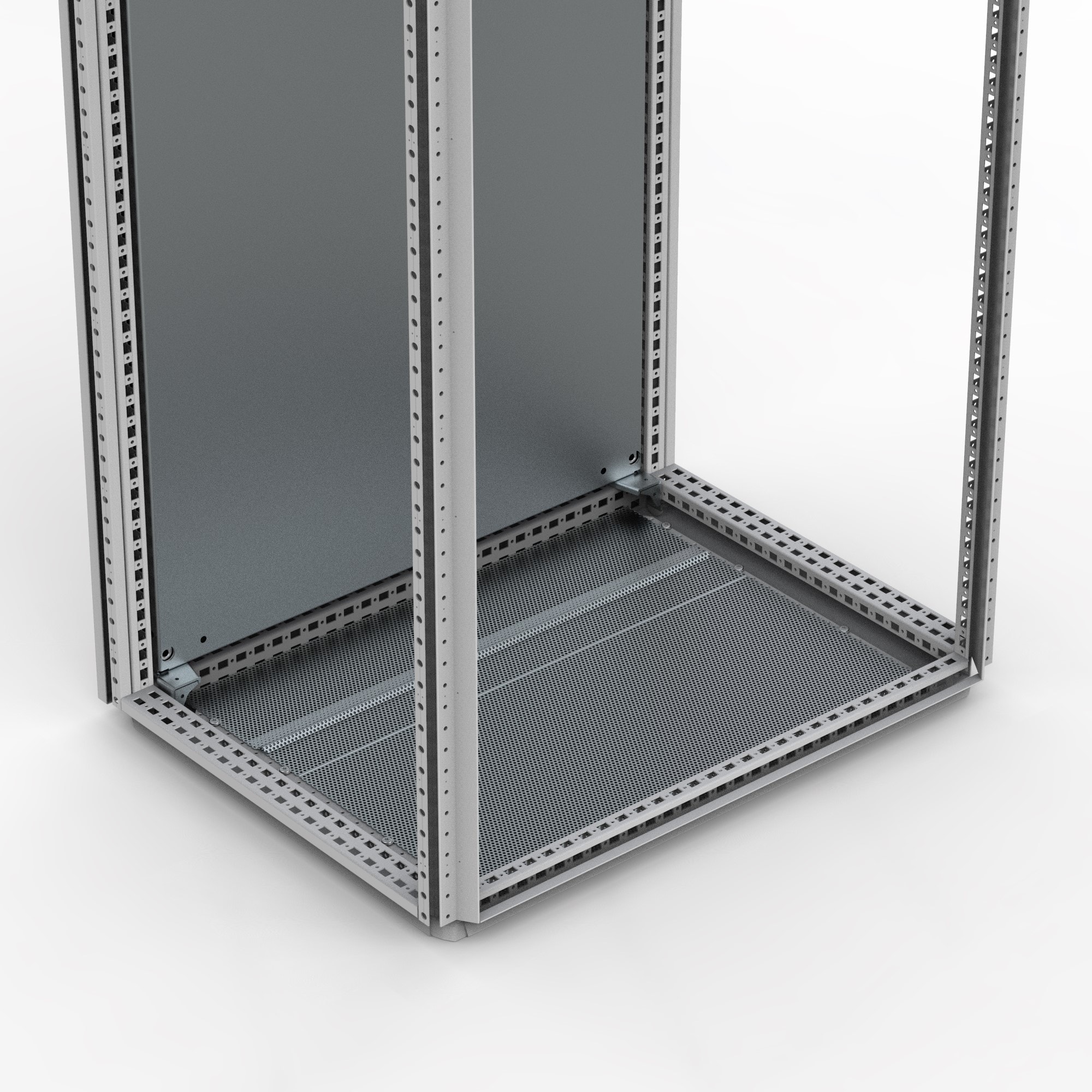 NVENT HOFFMAN - HOFCVB0606 Piastre di fondo ventilate, CVB, 23x600x600mm, Acciaio elettrozincato