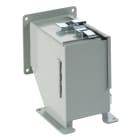 NVENT HOFFMAN - HOFF88LE9KT Sezioni di trasposizione con gomito a 90 gradi CW, 8,00x8,00, grigio, acciaio