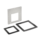 NVENT HOFFMAN - HOFF66WRE44SS Boccola di riduzione con foro perimetrale passante, da 6x6 a 4x4, con spazzole, SS304