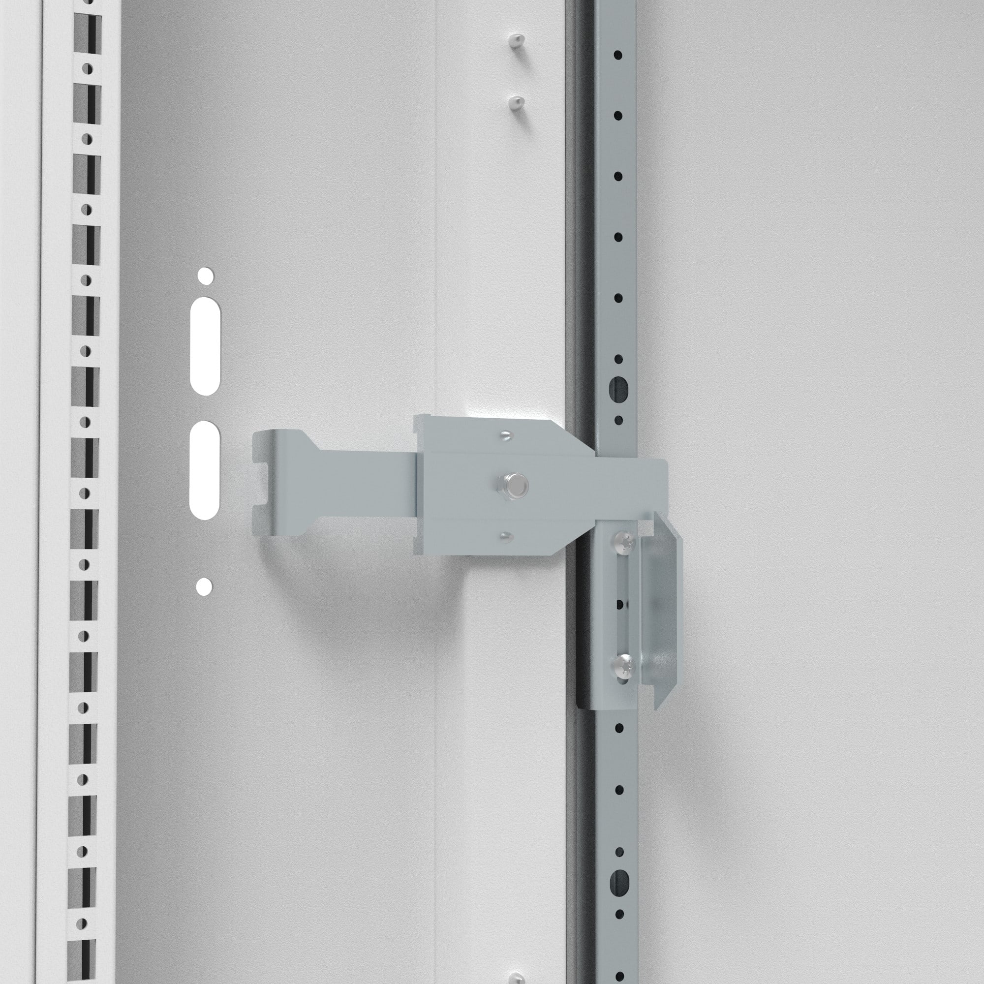 NVENT HOFFMAN - HOFFMD01 Kit interblocco sportello principale, FMD, 116x185x56 mm, zincato, in lamiera d'acciaio
