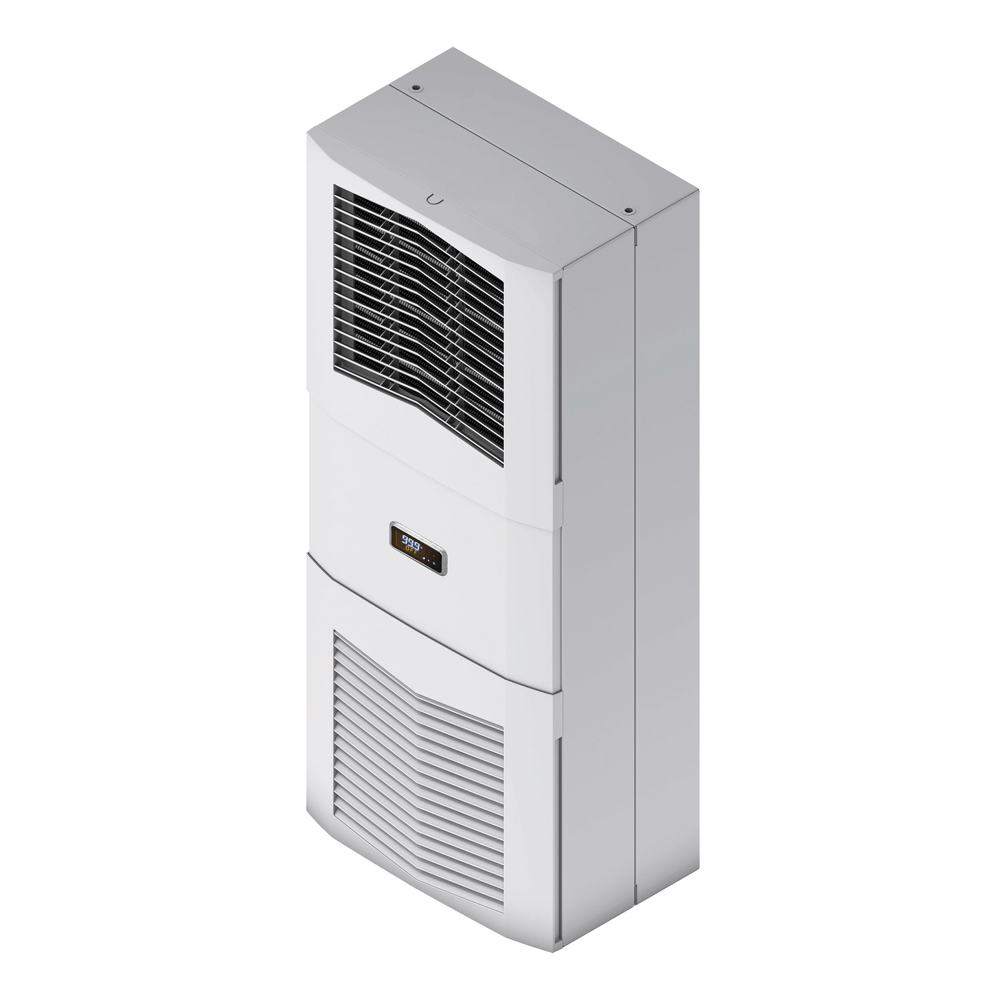 NVENT HOFFMAN - HOFS060526G031 SpectraCool Slim Fit per interni S06, 500 W 230 V C, grigio chiaro, acciaio