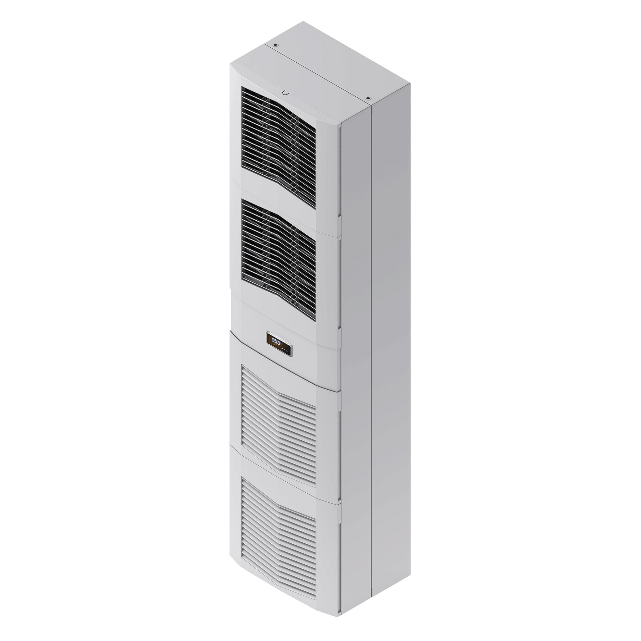 NVENT HOFFMAN - HOFS101526G031 SpectraCool Slim Fit per interni S10, 1500 W 230 V C, grigio chiaro, acciaio