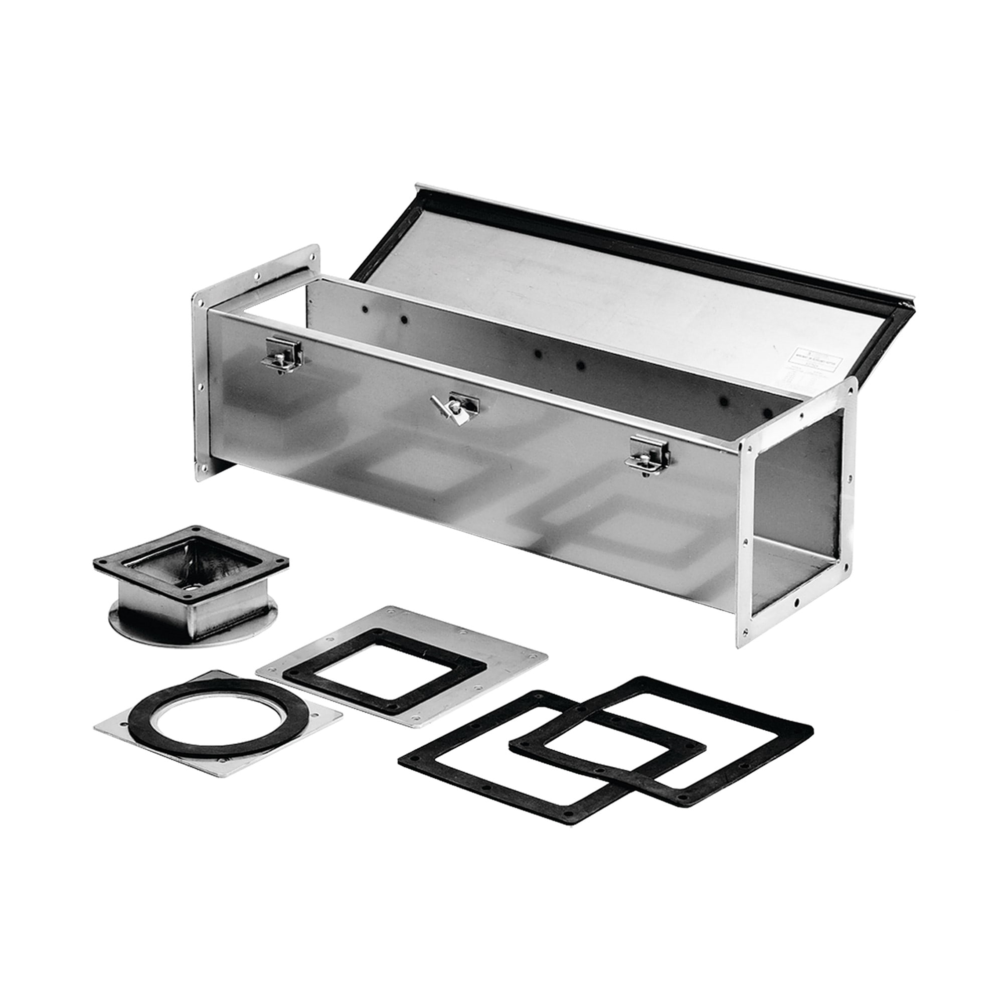 NVENT HOFFMAN - HOFF44W60SS Sezione dritta da 60", F22: Inossidabile passante 4X WW