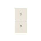 ABB SPA - ABBZ1807BB N2121.1R BB COVER DX SIMB.LUCE 1M, T.BIA