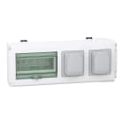 SCHNEIDER ELECTRIC - SNRKNB32CP11F SPINA DER 32A 2 DOMEST + 8MOD