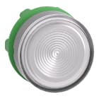 SCHNEIDER ELECTRIC - SNRZB5AW313SC0 TESTA PULSANTE LUM.BIANCO GHIERA GRIGIA