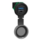 SCHNEIDER ELECTRIC - SNRXB5PUSB3SP2 PORTA USB 3.0 TIPO A-A COVER IN METALLO