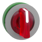 SCHNEIDER ELECTRIC - SNRZB5FK1743C0 TESTA SELETTORE LUM ROSSO GHIERA GRIGIA