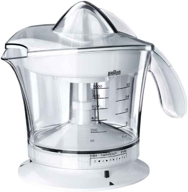 BRAUN - BRA0X22611026 Zitruspresse vario, 20W, 1lt. Inhalt