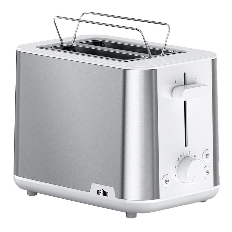 BRAUN - BRA0X23010039 Toaster 2Schlitz 900W 8St. Auft. Aufw. w