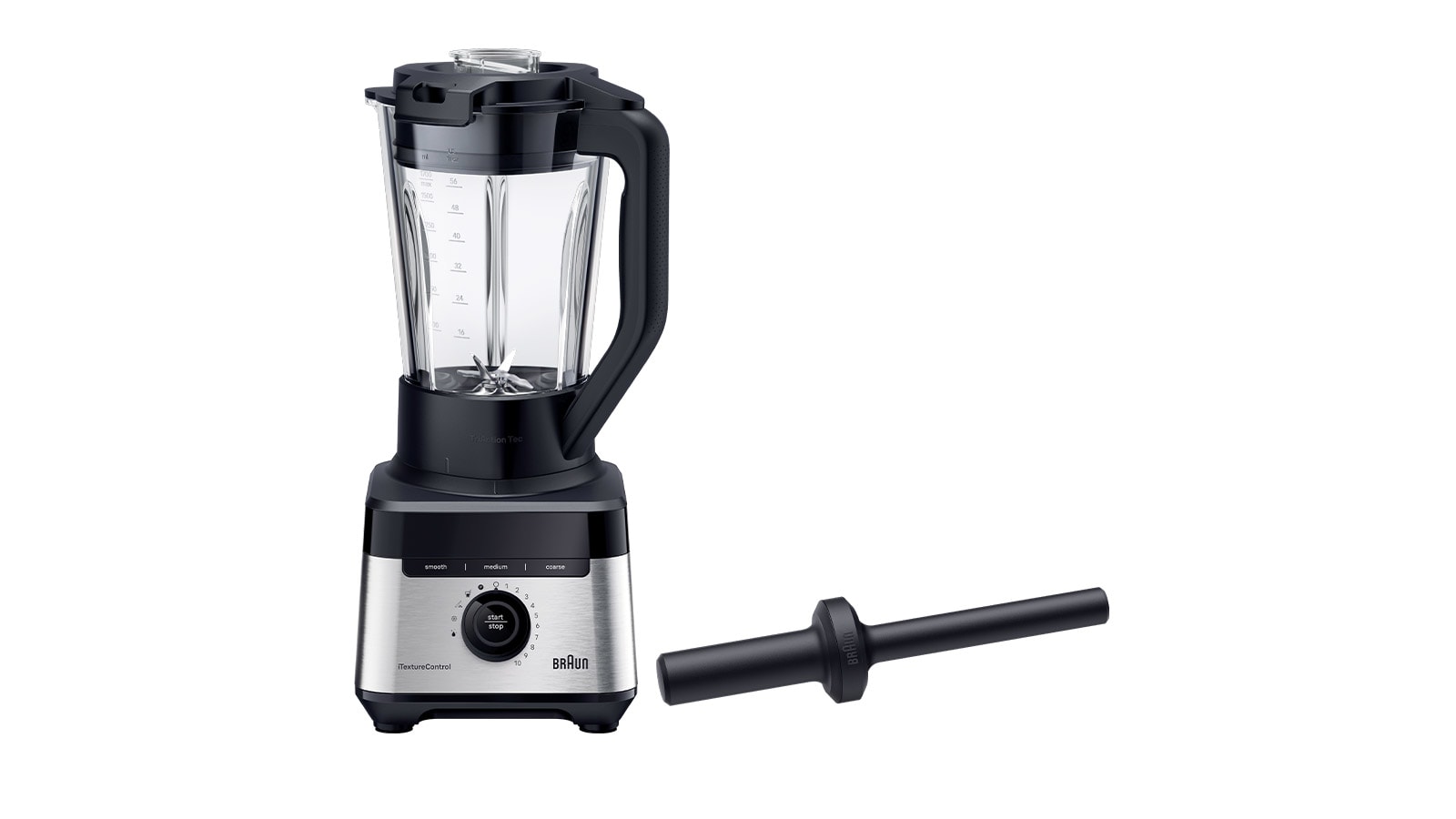 BRAUN - BRA0X22311103 Standmixer 1400W 1.7L Glasbeh 10St+Imp i