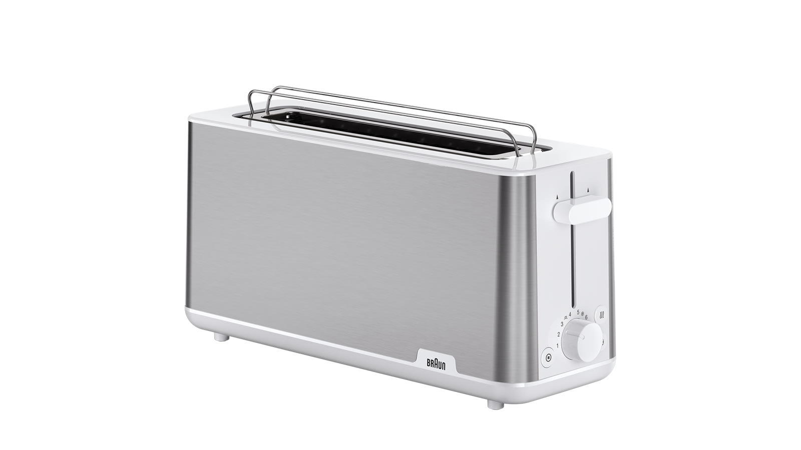 BRAUN - BRA0X23010044 Toaster 1030W Langschlitz 8St. Auft.Aufw