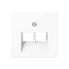 EURO UNITECH ELEKT - UEKA569-2BFPLUAWW MASCHERINA PER PRESA TELEFONICA E PRESA