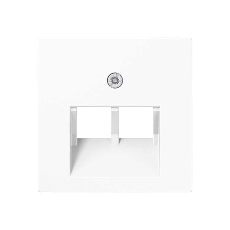 EURO UNITECH ELEKT - UEKA569-2BFPLUAWW MASCHERINA PER PRESA TELEFONICA/DATI,