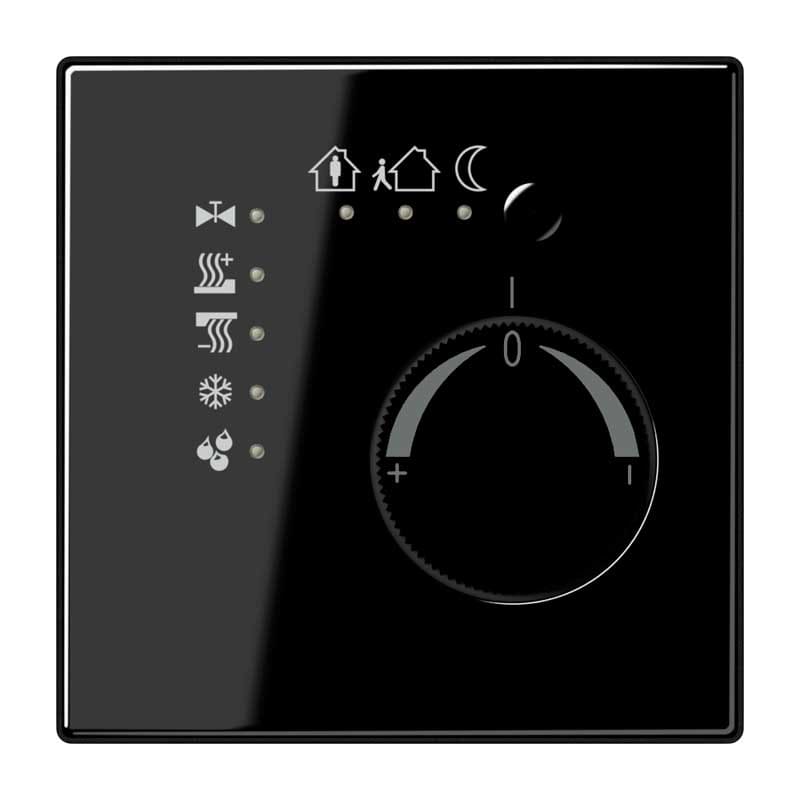 EURO UNITECH ELEKT - UEKLS2178SW TERMOSTATO KNX CON ACCOPP. INTEGR.