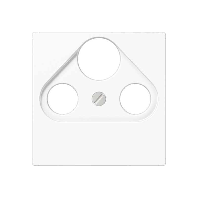 EURO UNITECH ELEKT - UEKA561PLSATWW Abdeckung f. SAT-TV-Steckdose