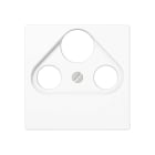 EURO UNITECH ELEKT - UEKA561PLSATWW Abdeckung f. SAT-TV-Steckdose