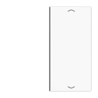 EURO UNITECH ELEKT - UEKLS402TSAPWW COPRITASTO PER MODULO SENSORE 2 CANALI,