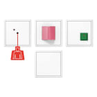 EURO UNITECH ELEKT - UEKNRSLS0834WW KIT PER UNITA DI CHIAMATA D EMERGENZA, B