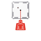 EURO UNITECH ELEKT - UEKNRSAS0834ZTWW TIRANTE PER UNITA DI CHIAMATA D EMERGENZ