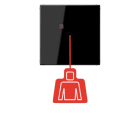 EURO UNITECH ELEKT - UEKNRSLS0834ZTSW TIRANTE PER UNITA DI CHIAMATA D EMERGENZ