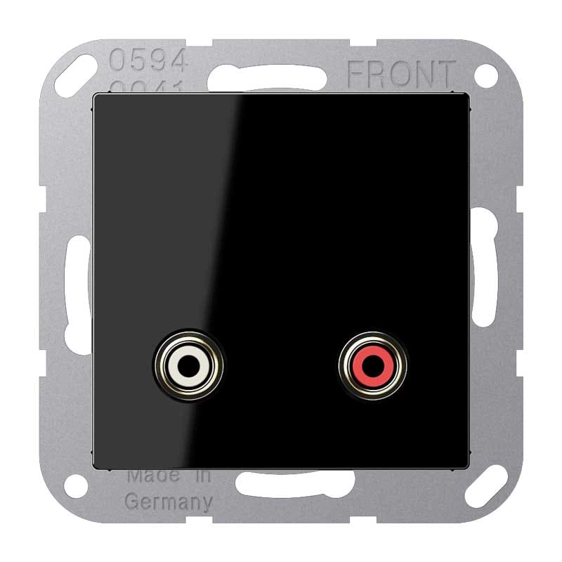 EURO UNITECH ELEKT - UEKMAA1021SW CONNETTORE RCA AUDIO PER I PROGRAMMI AS