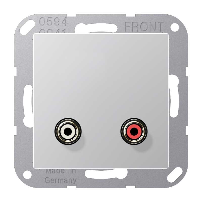 EURO UNITECH ELEKT - UEKMAA1021AL CONNETTORE RCA AUDIO PER I PROGRAMMI AS