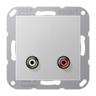 EURO UNITECH ELEKT - UEKMAA1021AL CONNETTORE RCA AUDIO PER I PROGRAMMI AS