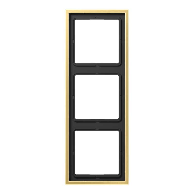 EURO UNITECH ELEKT - UEKME2983C PLACCA 3 MODULI, OTTONE CLASSICO