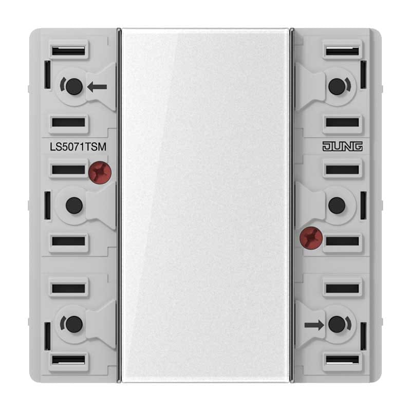 EURO UNITECH ELEKT - UEKLS5071TSM MODULO PER SENS. A TASTI F50 KNX CON ACC