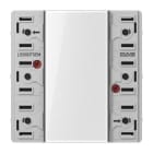 EURO UNITECH ELEKT - UEKLS5093TSEM MODULO D ESP. PER SENS. TASTI F50 KNX,