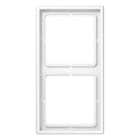 EURO UNITECH ELEKT - UEKLS982WW PLACCA 2 MODULI, BIANCO ALPINO