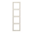 EURO UNITECH ELEKT - UEKLS984W PLACCA 4 MODULI, BIANCO