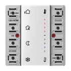 EURO UNITECH ELEKT - UEKLS5178TSM MODULO TERMOSTATO A TASTI F50 KNX CON AC