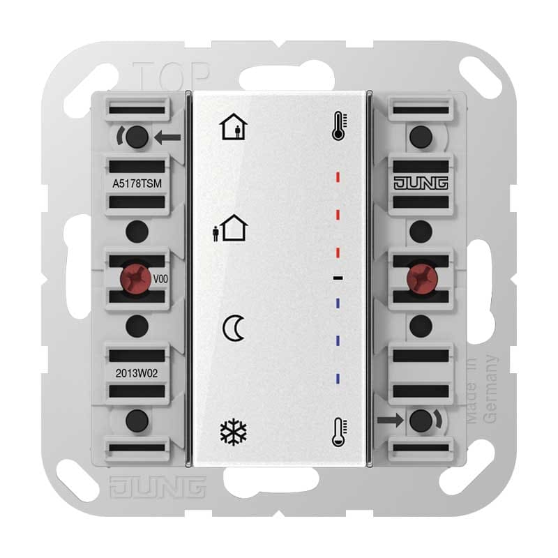 EURO UNITECH ELEKT - UEKA5178TSM MODULO TERMOSTATO A TASTI F50 KNX CON AC